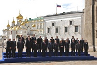 Visite officielle du Secrétaire général du Conseil de l'Europe à Moscou (9 mai 2010).