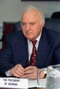 Edouard Chevarnadze en 1997