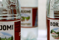 photo de bouteilles d'eau Borjomi
