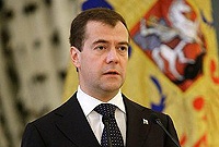 Medvedev au Kremlin