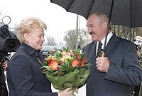 Dalia Grybauskaitė ; Aliaksandr Loukachenka