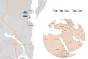 Carte de la base de Port Soudan