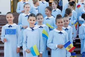 24 août 2023, Chisinau célèbre le Jour de l’indépendance de l’Ukraine.