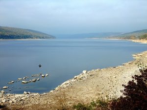 The Dniester River near Zhvan - Ukraine (Wikimedia Commons/Kacurovska)