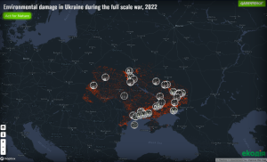 Ecocide en Ukraine (source Greenpeace)